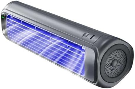 Cooling Ace Portable Air Conditioner, 3 Speeds Adjustable Bladeless Fan Tower USB Rechargeable Personal Air Cooler for Home Office Desk Quiet AC Unit Wall Mountable Space Saving (Blue)