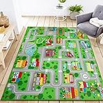 Yincimar Kids Carpet Playmat Car Pl