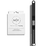 Morning Vibe - Silent Vibrating Personal Wrist Alarm Watch (Midnight Black) - will not disturb others - for those with Partners/New Borns/Children and Hearing Impaired/Deaf/Deep Sleepers