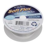 Soft Flex 49 Strand Beading Wire - Medium 0.19 Diameter - 30 Feet Nylon Design Wire