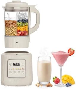 Bellatte Nut Milk Maker Machine, 59oz Soy Milk Machine with Detachable Design, 9 in 1 Homemade Soy, Almond, Oat, Plant Based Milk, Juice, Milkshake and Smoothie Maker, 24H Delay Start, Auto Clean