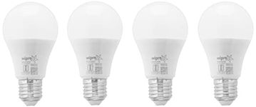 wipro Garnet 7W LED Bulb for Home & Office |Warm White (2700K) | E27 Base|220 degree Light coverage |4Kv Surge Protection |400V High Voltage Protection |Energy Efficient | Pack of 4