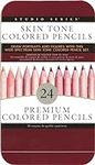 Skin Tone Colored Pencils (24 soft 