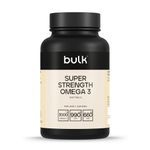 Bulk Super Strength Omega 3 Softgels, 3000 mg per Serving, 990 mg EPA & 660 mg DHA per Serving, Pack of 270, 3 Month Supply, Packaging May Vary