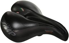 SMP Unisex – Adult's Martin Touring Gel Saddle, Black, Standard Size