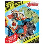 Crayola Marvel Avengers Coloring Pages, Infinity War, Art with Edge Adult Coloring, 28 Pages + 1 Poster