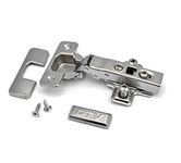 GTV 30 x Soft Close 35mm Kitchen Hinge Cabinet Door Plate + Screws