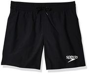 Speedo Junior Boy's 13" Watershorts | Swim Shorts | Swimming Trunks | Quick Dry | Comfort | Chlorine Resistant, Black, L