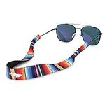 Pilotfish Floating Sunglasses Strap, Premium Lightweight Neoprene Eyewear Retainer, Perfect Size for Men & Women Serape