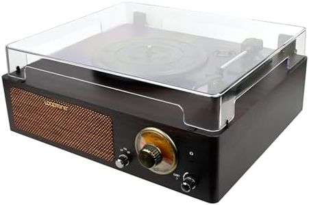 Looptone DS-215RBB Bluetooth in & Out Turntable with FM Radio functions