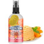 Bodhi Dog Natural Dog Cologne (Orange Sherbert) - Premium Scented Deodorizing Pet Perfume with Conditioner for Dogs & Cats - Keeps Pets Fresh & Clean - Gentle and Safe Formula, Made in USA (4 Fl Oz)