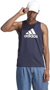 adidas Sportswear Sportswear Men's Tank Top, Blue, Medium