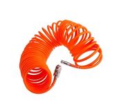 9 Meter Long Air Line Hose Compressor Tool Coiled Quality Quick Fitting Standard Euro Connections