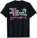 Gymnastics Gift for Girls Love Beam Gymnast T-Shirt