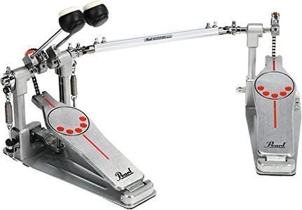 Pearl Double Bass Drum Pedal P-932L - Left Footed - Single Chain - Demon Style Longboard