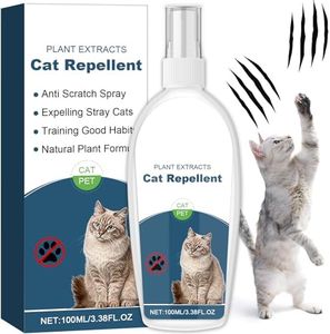 Cat Deterrent Spray, Botanical Cat Repellent Spray for Furniture, Gentle for Indoor & Outdoor Use, Helps Stop Urine Marking & Scratches, Effective Training Aid, 100ml