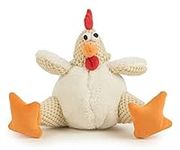 goDog Checkers Fat Rooster Squeaky 