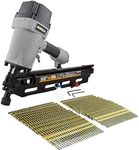 NuMax SFR2190WN Pneumatic 21 Degree 3-1/2" Full Round Head Framing Nailer with Nails (500 count)