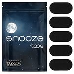 Snooze Tape for Improved Sleep (60pack) - Advanced Mouth Tape for nasel Breathing and Reduced snoring, Sleep Mouth Tape for Men & Woman…