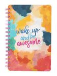 Doodle Wiro Hard Bound A5 Planner with 100+ Stickers | Undated Yearly, Monthly, Daily Planner with 16 Theme Based Activity Pages |16 Tear Away Note Cards & Quote Cards I To Do List | 216 Ruled Pages I 80 GSM (Morning Mantra)