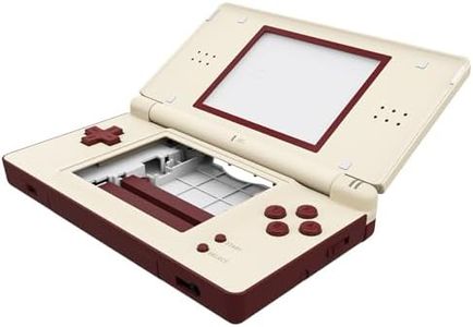 eXtremeRate Classic FC Style Replacement Full Housing Shell for Nintendo DS Lite, Custom Handheld Console Case Cover with Buttons, Screen Lens for Nintendo DS Lite NDSL - Console NOT Included