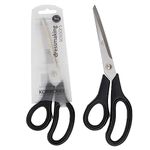 DRESSMAKING SCISSORS 9 INCH by Korbond – Soft Grip Professional Scissors, Household Scissors, Fabric Scissors, Paper Scissors. AMBIDEXTROUS – For Right & Left Handed , Black