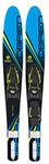 O'Brien Vortex Widebody Combo Waterskis, 65.5" Blue