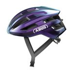 ABUS PowerDome road bike helmet - lightweight bike helmet with clever ventilation system and aerodynamic profile - Made in Italy - for men and women - purple, size L