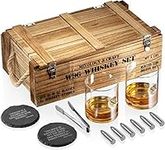 Whiskey Stones Gift Set for Men | W