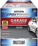 Rust-Oleum 327081 EPOXYSHIELD Garage Floor Coating, 1 Car Kit, Dark Gray