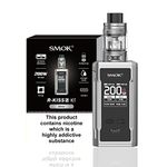 SMOK R Kiss 2 Kit: High-Performance Vaping Solution with 200W Output and Ergonomic Design - Professional Grade (Silver) 2mL SMOK Vape E Cigarettes Kit No Nicotine