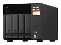 QNAP TS-473A-8G AMD Ryzen quad-core 2.2 GHz 2.5GbE NAS supports M.2 NVMe SSD and PCIe expansion