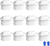 Waterdrop Water Filter Cartridges, Replacement for Brita® Maxtra+® Plus, Maxtra Pro® All-in-1, Compatible with Brita® Marella® Jug, Brita® Kettle, Reduce PFAS, PFOA/PFOS, TÜV SÜD, NSF Certified (12)