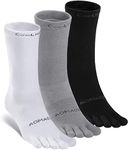 aomagic Men Women Crew Toe Socks fo