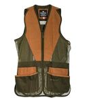 STEIGER Haunter Shooting Vest Hunting Vest Brown Green with Mesh, Green, XL