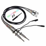 ThreeH P6100 100 MHz Oscilloscope Probe with BNC to Minigrabber Test Lead Accessories Kit