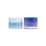 W7 Sweet Dreams Lip Scrub & Overnight Lip Mask Duo - 2 Piece Set - Blueberry Flavour - Exfoliate, Condition, Soothe & Hydrate