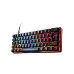 SteelSeries Apex Pro Mini Gen 3 - Gaming Keyboard 60 Percent - Fully Adjustable Hall Effect Switches - Game-Ready Presets - Rapid Trigger, Protection Mode, Rapid Tap/SOCD - English QWERTY
