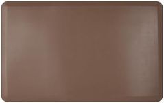 Art3d Anti Fatigue Mat - 1/2 Inch Cushioned Kitchen Mats - Non Slip Foam Comfort Cushion for Standing Desk, Office or Garage Floor (17.3"x28", Brown)