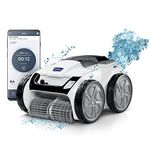 Polaris VRX iQ+ Smart Robotic Pool Cleaner with iAquaLink Control, Extra Long 70' Cable w/Tangle reducing Swivel, Large Debris Canister and 7 Cleaning Modes