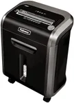 Fellowes ‎Powershred 79Ci 16-Sheet 100% Jam-Proof Heavy Duty Crosscut Paper Shredder Machine for Office and Home, Black/Dark Silver 3227919