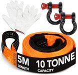 GADLANE Hi Vis Tow Rope - 5m x 5cm 