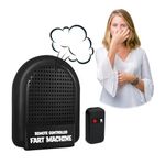 Fart Machine with Remote Control - Small Electronic Fart Toy, Easy-hiding Farting Box Funny Fart Prank Novelty Joke Gifts for Kid Adult Teen, Birthday Party/Home/Office Pranks Jokes Game (Need Battry)