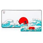 Womier Large Mouse Pad, Coral Sea G