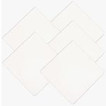 5-Pack Chamois Cloth 6"x 6" Glasses Cleaning Cloths for Glasses, Eyeglasses, Camera Lens, Cell Phones, Computers, Tablets, LCD Screens, Antiques, Instruments, Electronics Multipurpose Square 15x15cm CA