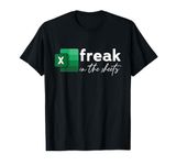 Funny Spreadsheet Freak In The Sheets Accountant T-Shirt