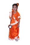 Raj Fancy Dresses Kids Mythological Character Mira Bai Costume(RJC_Meera_Bai_8-10Y)