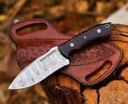 SOGO KNIVES Fixed Blade Damascus St