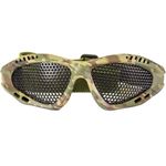 Nuprol Mesh Protection Goggles – EN1731 Certified, Fog-Free, Adjustable Head Strap, Impact-Resistant, CE UKCA Certified for Airsoft, BB Defense for All Players