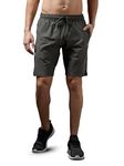 TECHNOSPORT Mens Regulat Fit Shorts for Gym, Workout & Sports - (MSP658BTE_Beetle_XL)